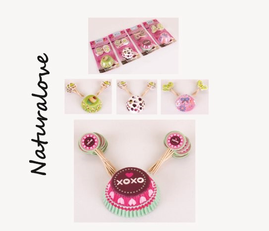 NaturaloveKağıt Kek Kalıbı ve Aksesuarları