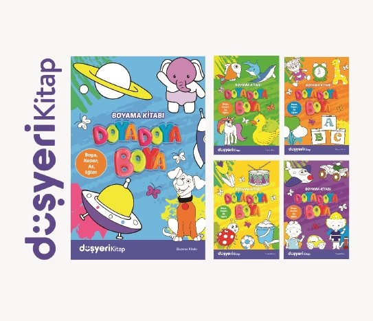 Düşyeri KitapKoparmalı Boyama Kitabı