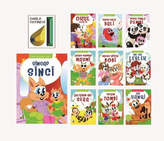 Akıllı Hayvanlar Okuyabiliyorum Serisi Kitaplar