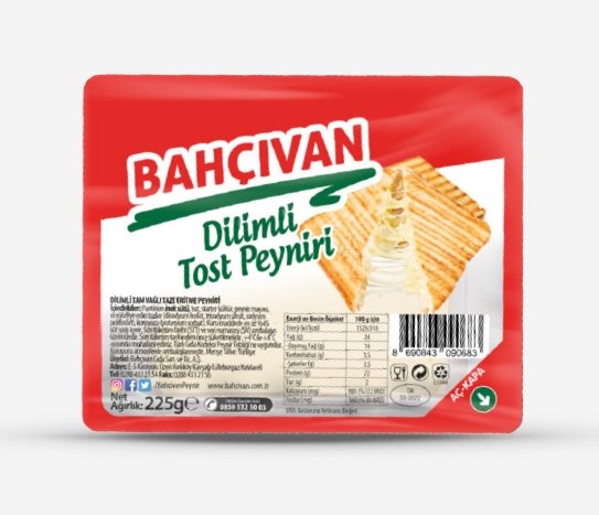 BahçıvanDilimli Tost Peyniri