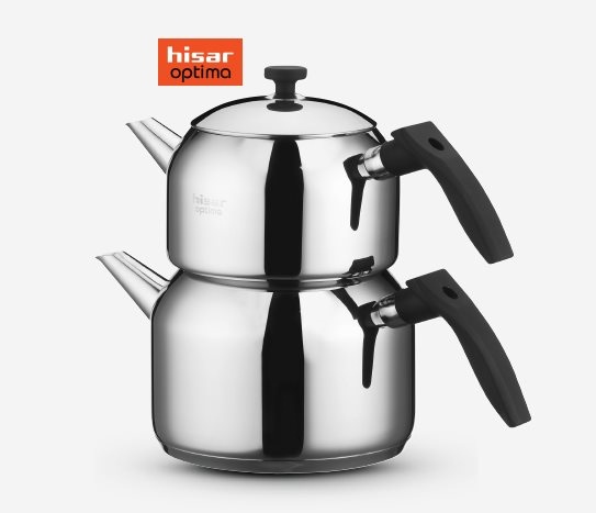 Hisar Optima - Çelik Çaydanlık