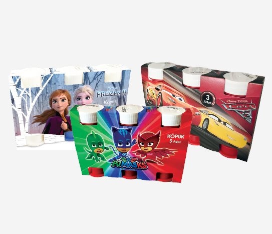 3’lü Lisanslı Köpük Çıkaran Tüp