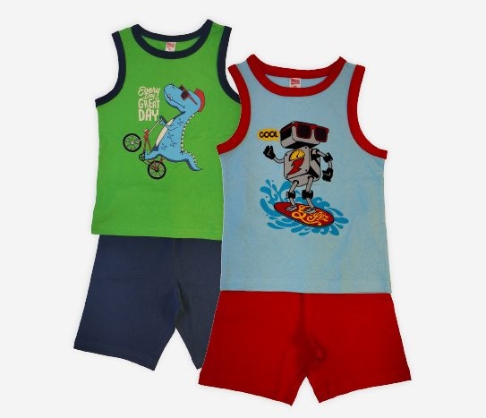 Kolsuz Şortlu Takım Erkek Çocuk
