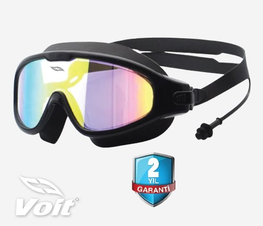 Voit - Yüzücü Gözlüğü Aynalı-Kulak Tıkaçlı