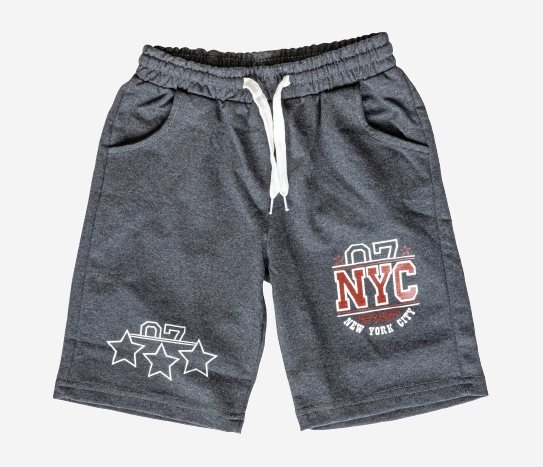 Baskılı Şort Çocuk