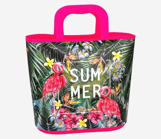 Naturalove - Flamingolu Plaj Çantası