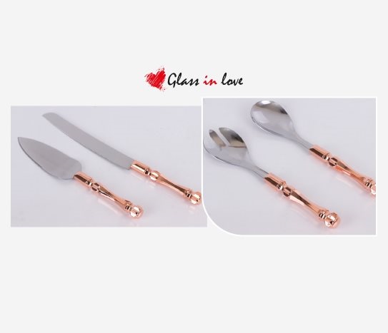 Glass in Love - Pasta ve Salata Servis Seti