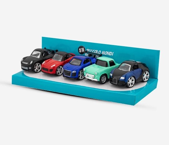 5'li Çek Bırak Model Araba