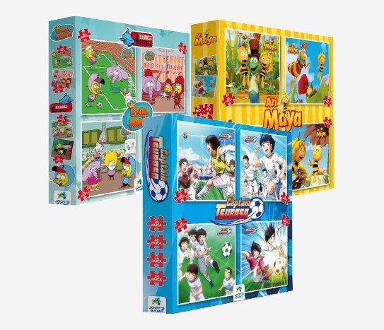 4'lü Lisanslı Puzzle