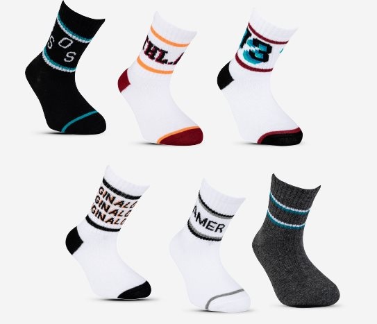 3’lü Spor Soket Çocuk Çorap