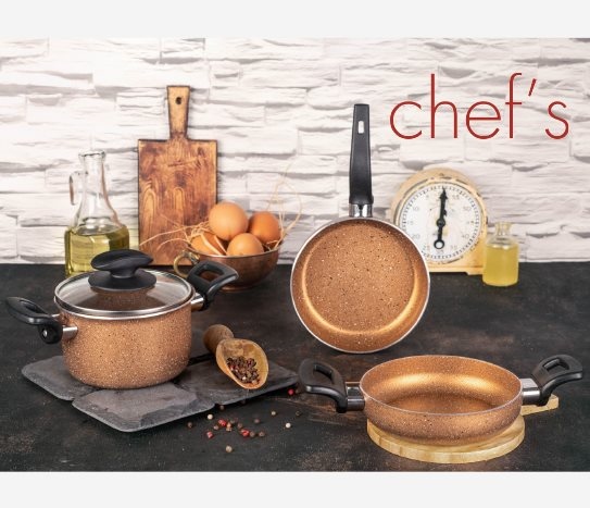 Chef's - Tek Fiyat Yanmaz Yapışmaz Ürünler