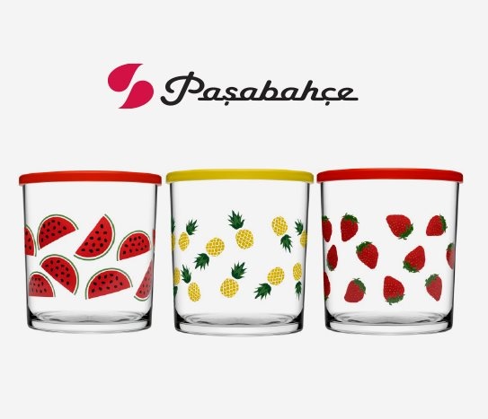 Paşabahçe - Kapaklı Saklama Kabı