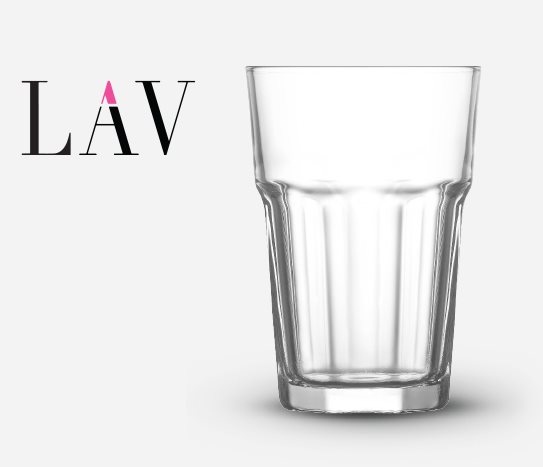 Lav - Tekli Meşrubat Bardağı