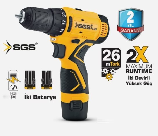 SGS - Akülü Vidalama Seti