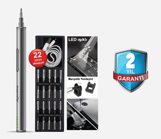 Şarj Mini Vidalama Seti