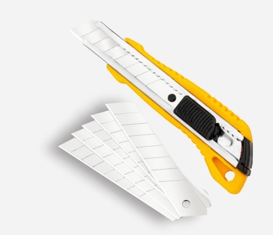 Maket Bıçağı + 5’li Yedek Uç Seti