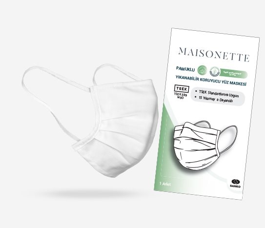 Maisonette - Yıkanabilir Yüz Maskesi
