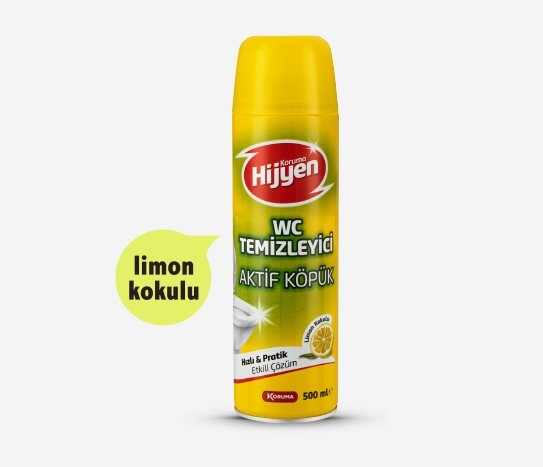 WC Temizleyici Aktif Köpük