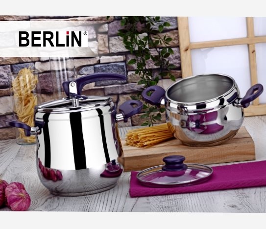 Berlin - 3,5 L + 7 L İkili Düdüklü Tencere Seti