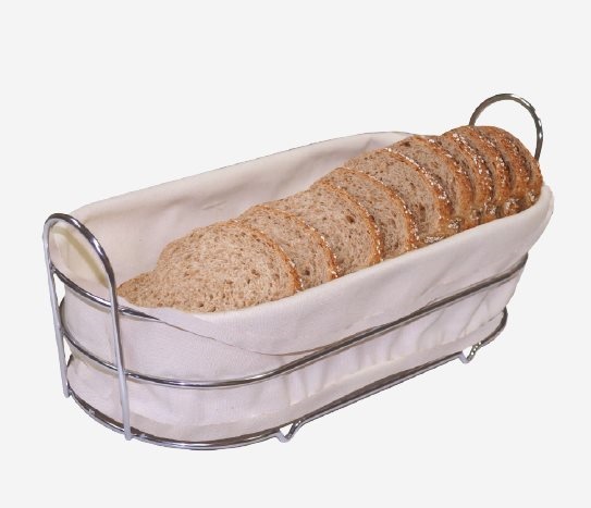 Kumaşlı Metal Ekmek Sepeti