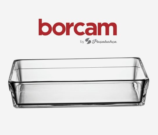 Paşabahçe - Dikdörtgen Borcam Tepsi