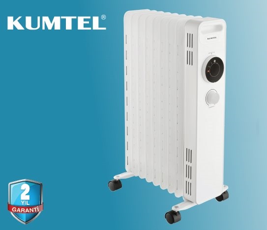 Kumtel - 9 Dilim Yağlı Radyatör