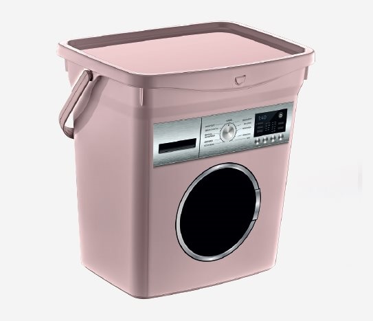 6 L Kapaklı Deterjanlık