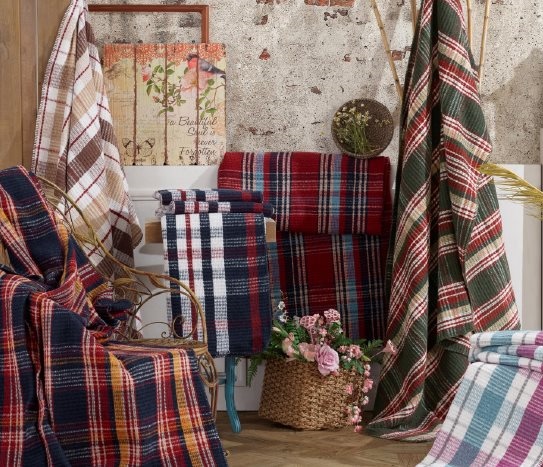 Sarar Battaniye - Çift Kişilik Skoç Battaniye