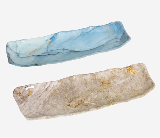 Naturalove - Melamin Büyük Sunum Tabağı