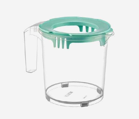 Kapaklı Mikser Kabı