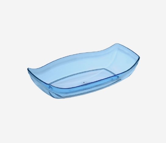 Kristal Küçük Kayık Tabak