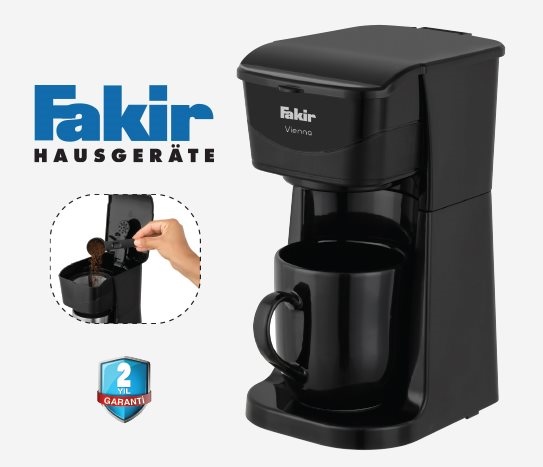 Fakir - Fincanlı Filtre Kahve Makinesi