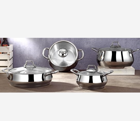 Bonera - Stella 8 Parça Tencere Seti