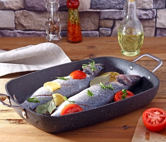 Bonera - Kulplu Balık Tepsisi