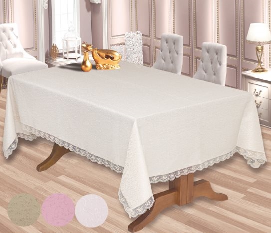 Güpürlü Dertsiz Masa Örtüsü