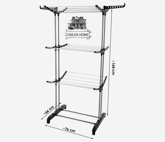 Casilda Home - 3 Katlı Çamaşır Kurutmalık
