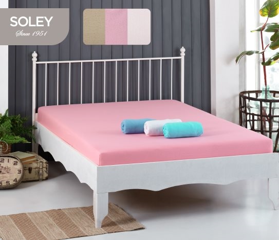 Soley - Lastikli Penye Çarşaf Tek Kişilik