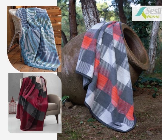 Pamuklu Battaniye Çift Kişilik