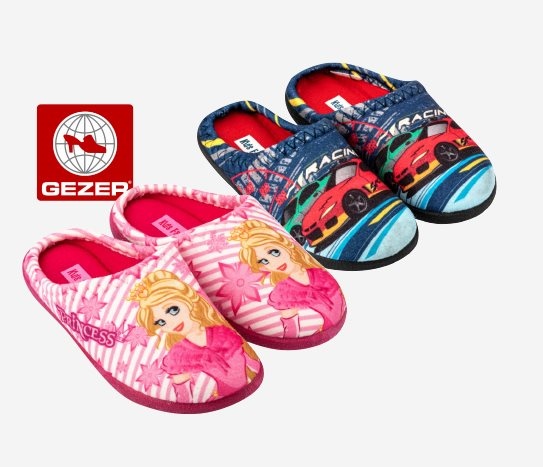 Gezer - Kışlık Çocuk Terliği 30-35 numara