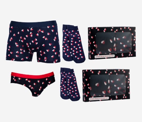 Casilli - Kutulu Çorap & Çamaşır Takımı