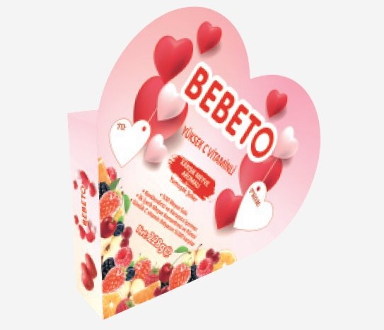Bebeto - Kalp Kutulu YumuÅŸak Åeker