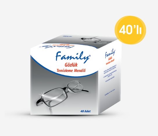 Family - Gözlük Temizleme Mendili