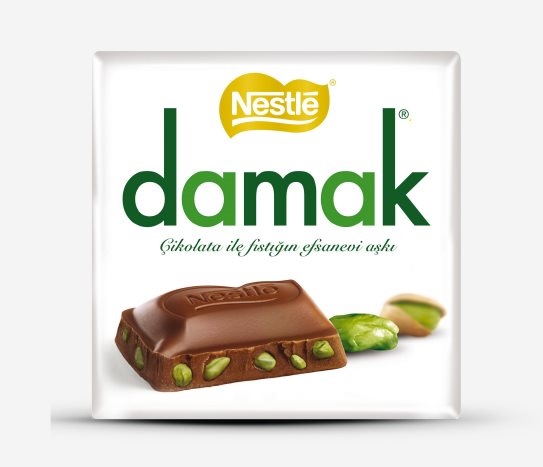 Nestle - Antep Fıstıklı Sütlü Çikolata