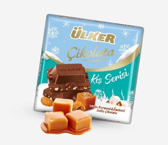 Ülker - Tuzlu Karamelli Bademli Çikolata