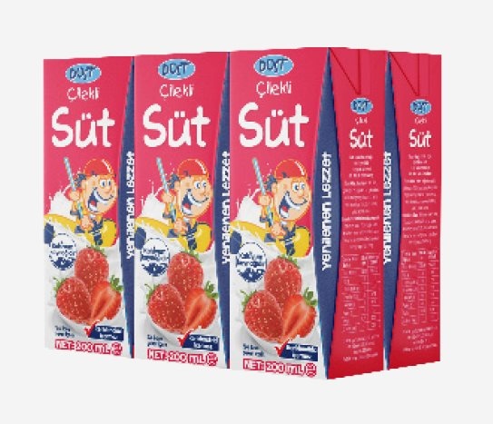 Dost - Çilekli Süt