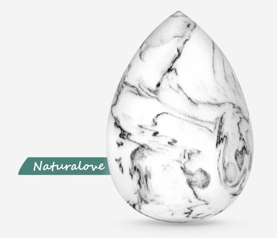 Naturalove - Mermer Desenli Makyaj Süngeri
