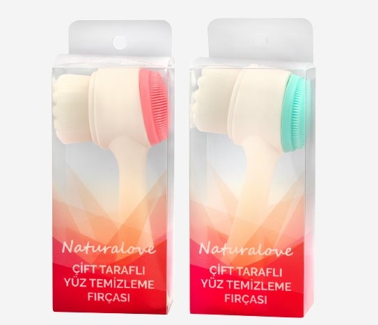 Çift Taraflı Yüz Temizleme Fırçası