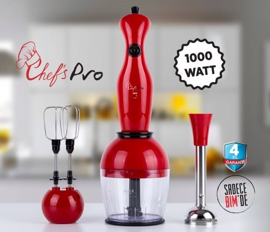 Chef’s Pro - Blender Seti