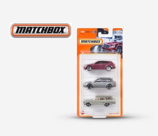 Matchbox - 3'lü Arabalar