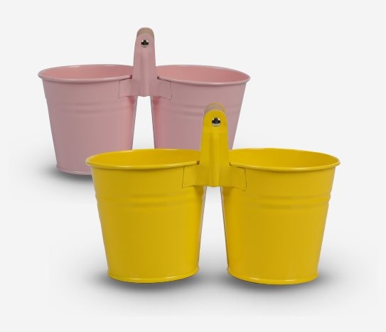 2’li Metal Çiçeklik